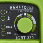Poste à souder à onduleur 330A MMA TIG LIFT VRD + masque de soudure