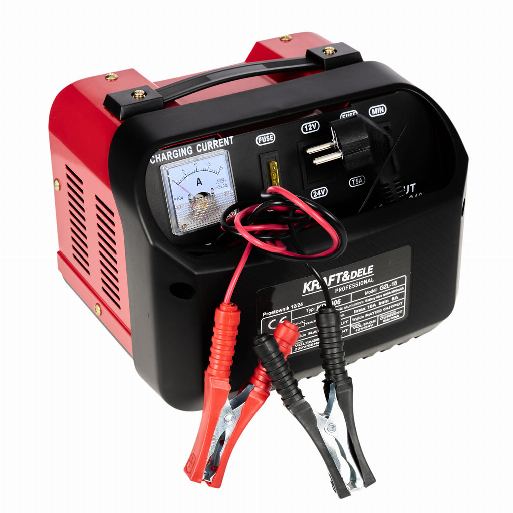 Chargeur batterie de voiture 12/24V 15A 150Ah