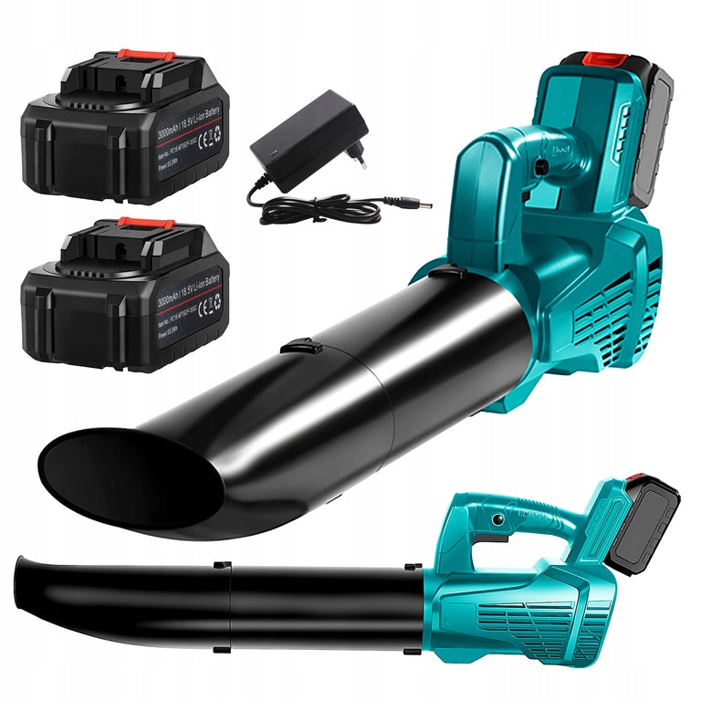 Souffleur de feuilles électrique sans fil 400 W 21 V 2 batteries