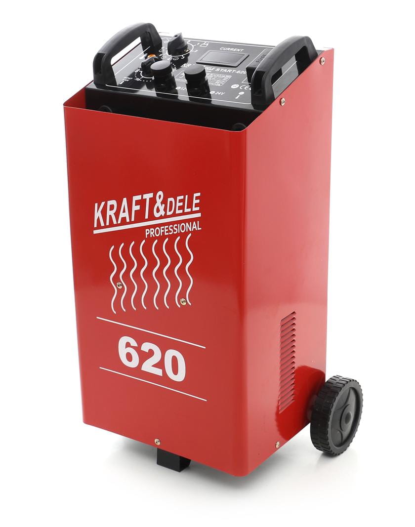 Chargeur batterie de voiture  Redresseur avec démarrage LCD 250A 12/24 V