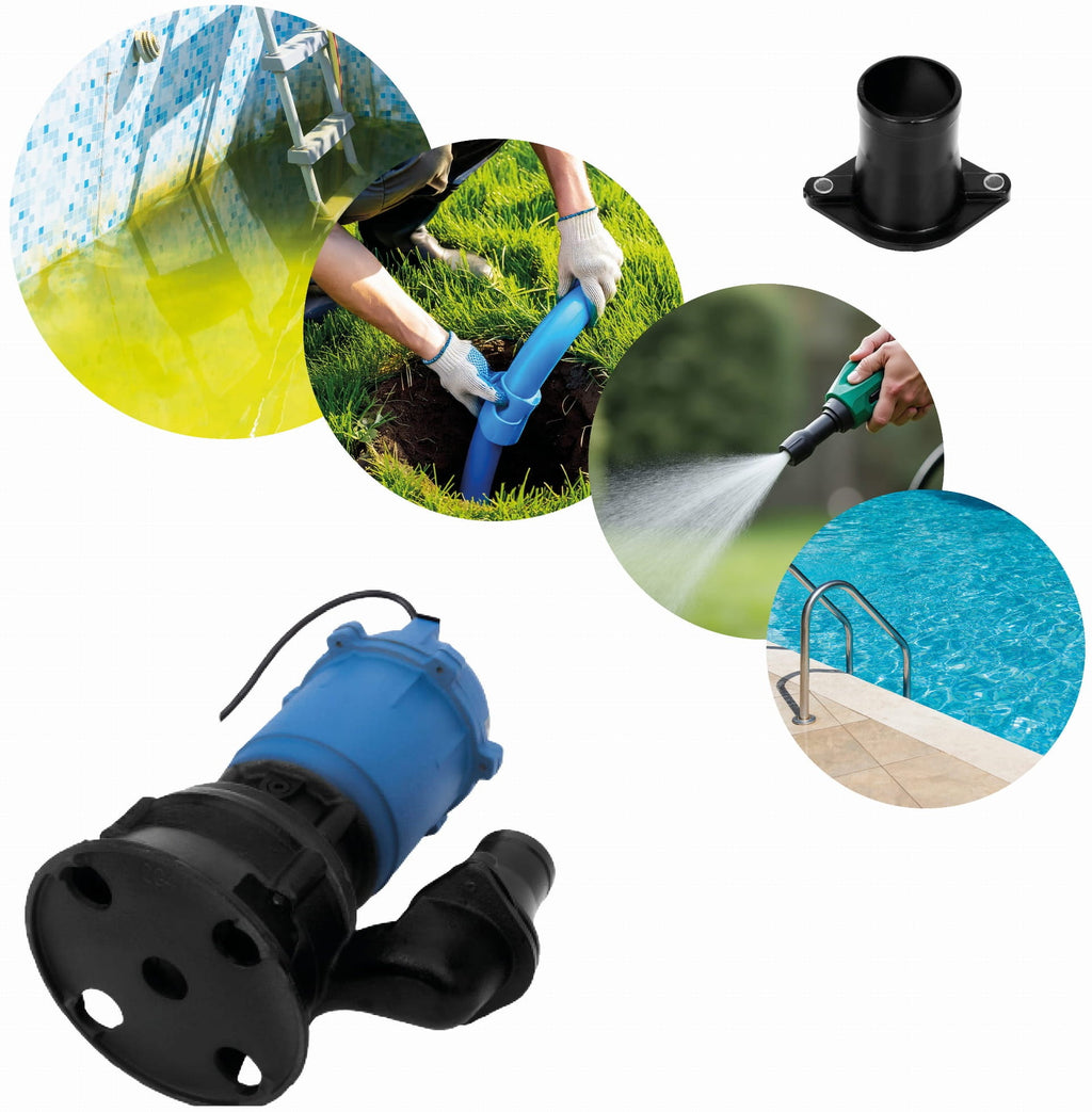 Pompe à Eau Vide Cave 2850w 2" 30000l/h