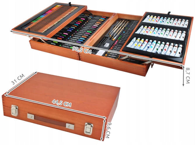 Set Valise Peinture Coloriage Xxl 174 Éléments
