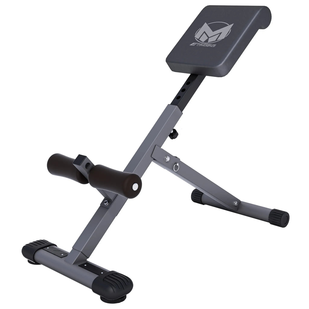 Entraîneur dorsal Hyperextension pliable avec fixation rembourrée pour les jambes abdominal hyperextension