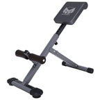 Entraîneur dorsal Hyperextension pliable avec fixation rembourrée pour les jambes abdominal hyperextension