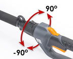 Taille-haie électrique sur perche 40CM 1200W