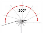 Taille-haie électrique sur perche 40CM 1200W