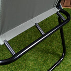 Chaise de camping pliante pour la plage et la pêche avec accoudoirs