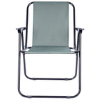 Chaise de camping pliante pour la plage et la pêche avec accoudoirs