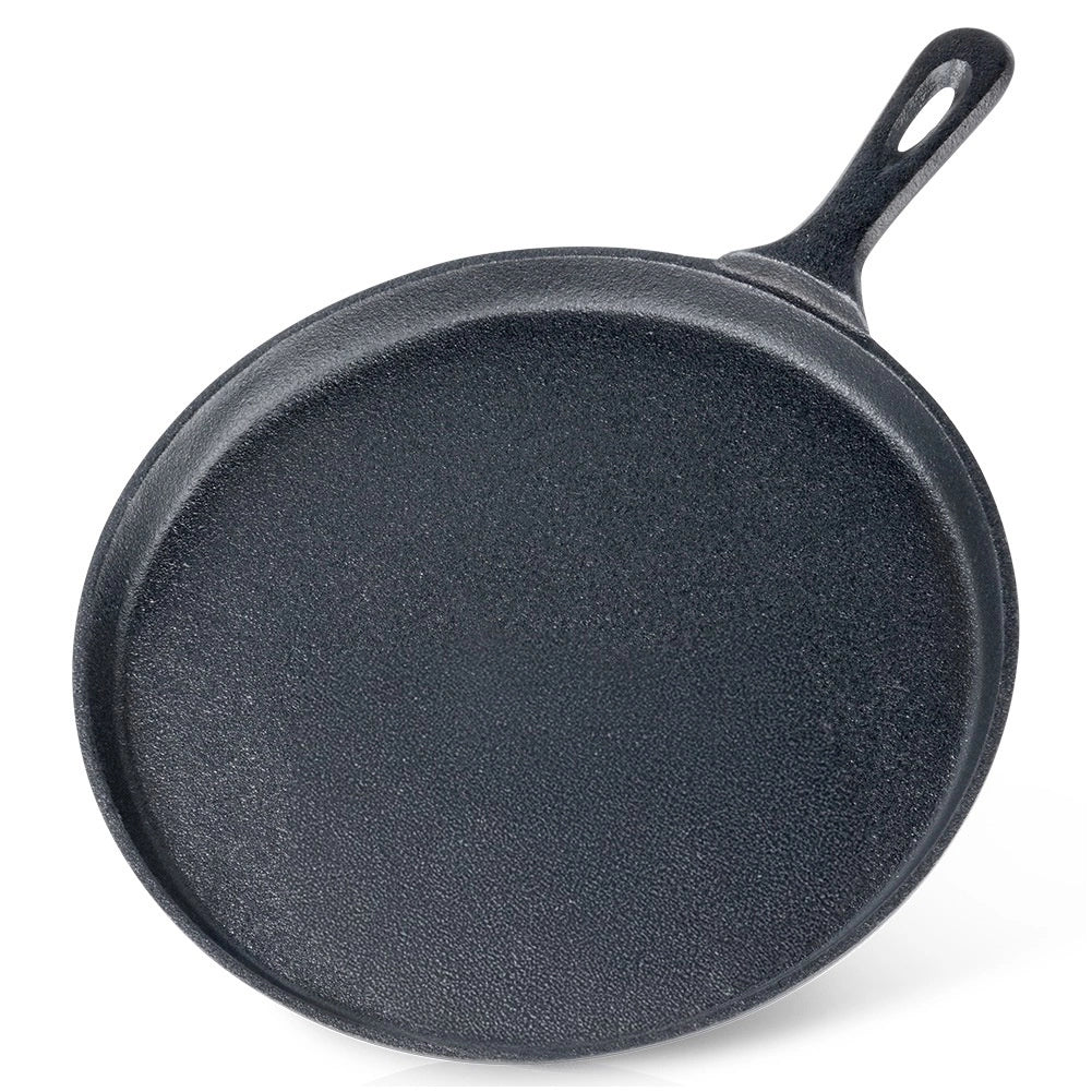 Poêle a crêpe crêpière en fonte 26 cm