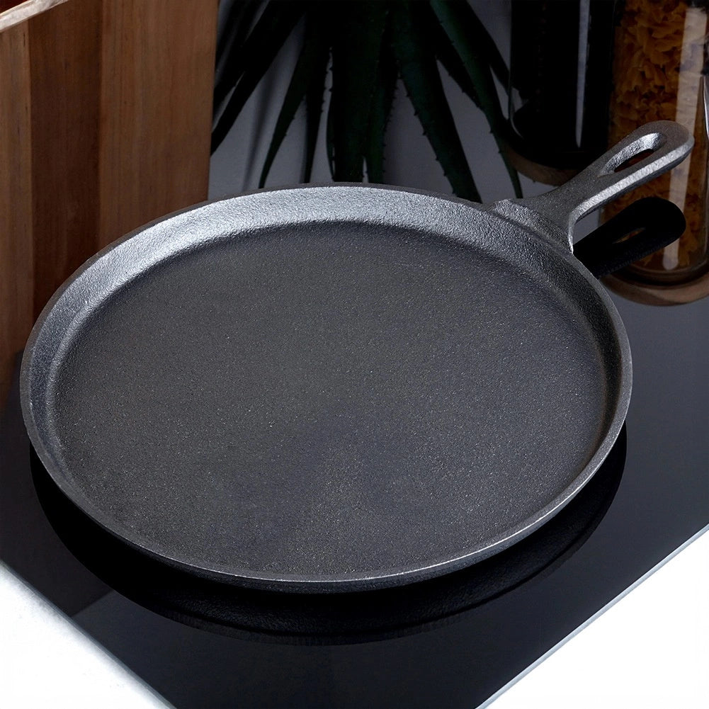 Poêle a crêpe crêpière en fonte 26 cm