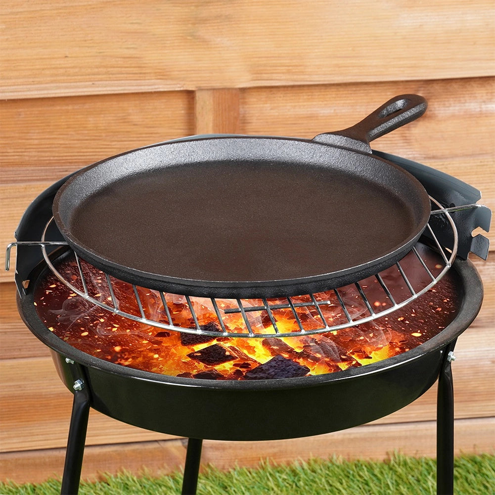 Poêle a crêpe crêpière en fonte 26 cm