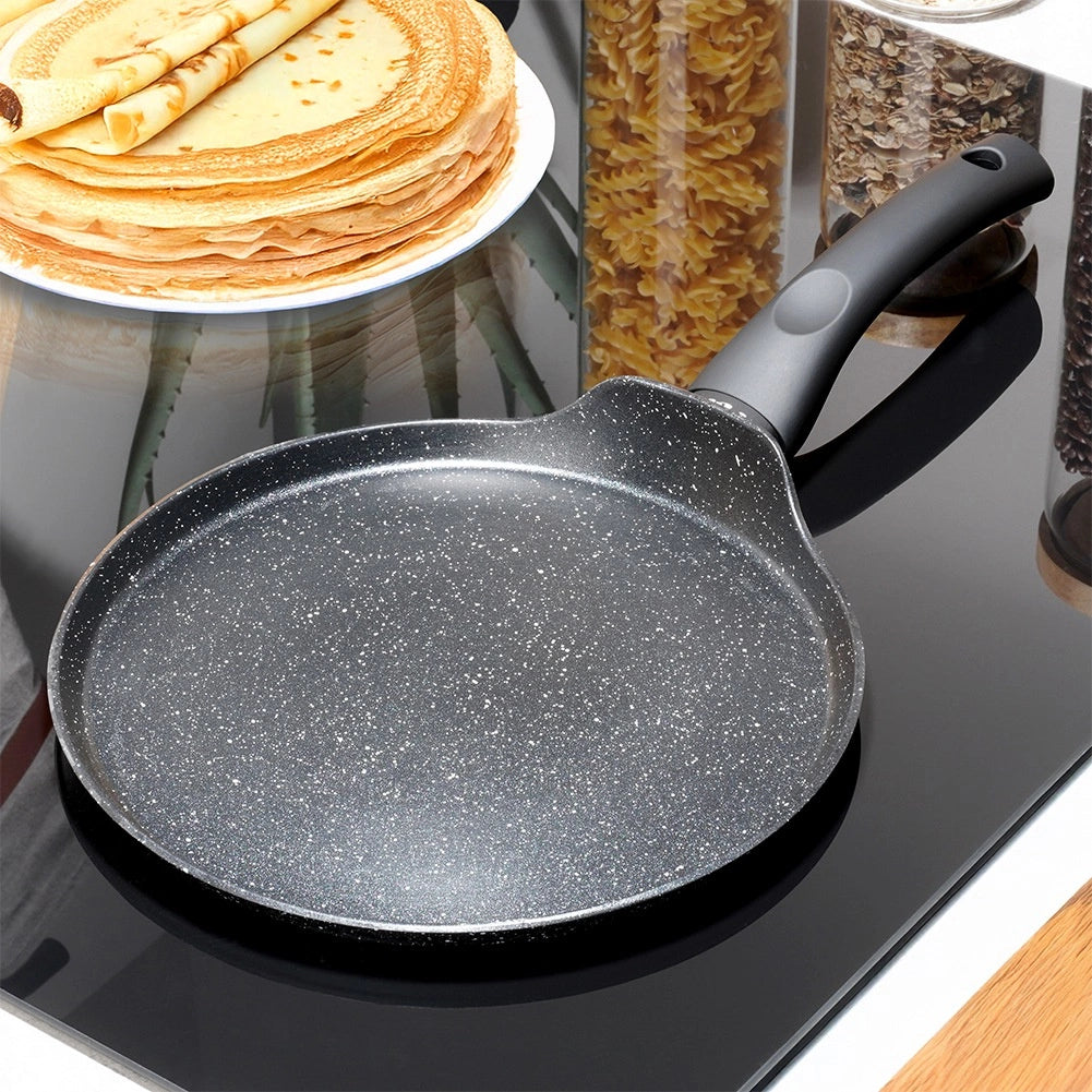 Poêle à crêpes anti adhésif revêtement granit  24 cm