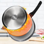 Poêle à crêpes anti adhésif revêtement granit  24 cm