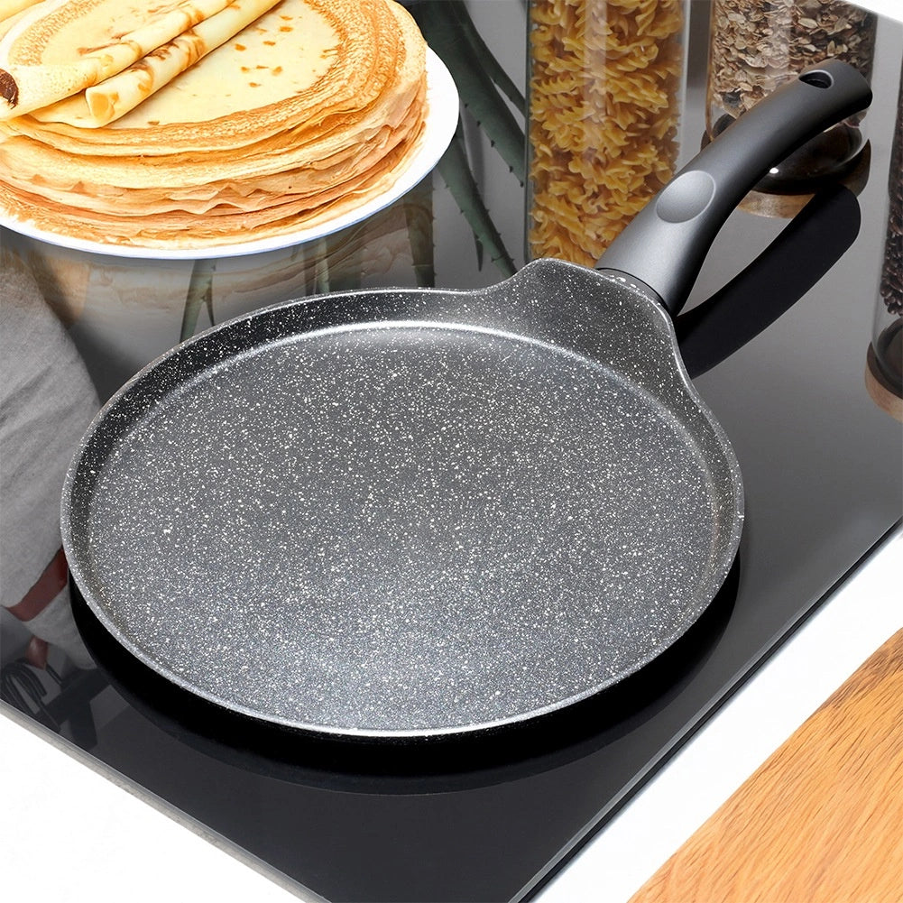 Poêle à crêpes anti adhésif revêtement granit  26 cm