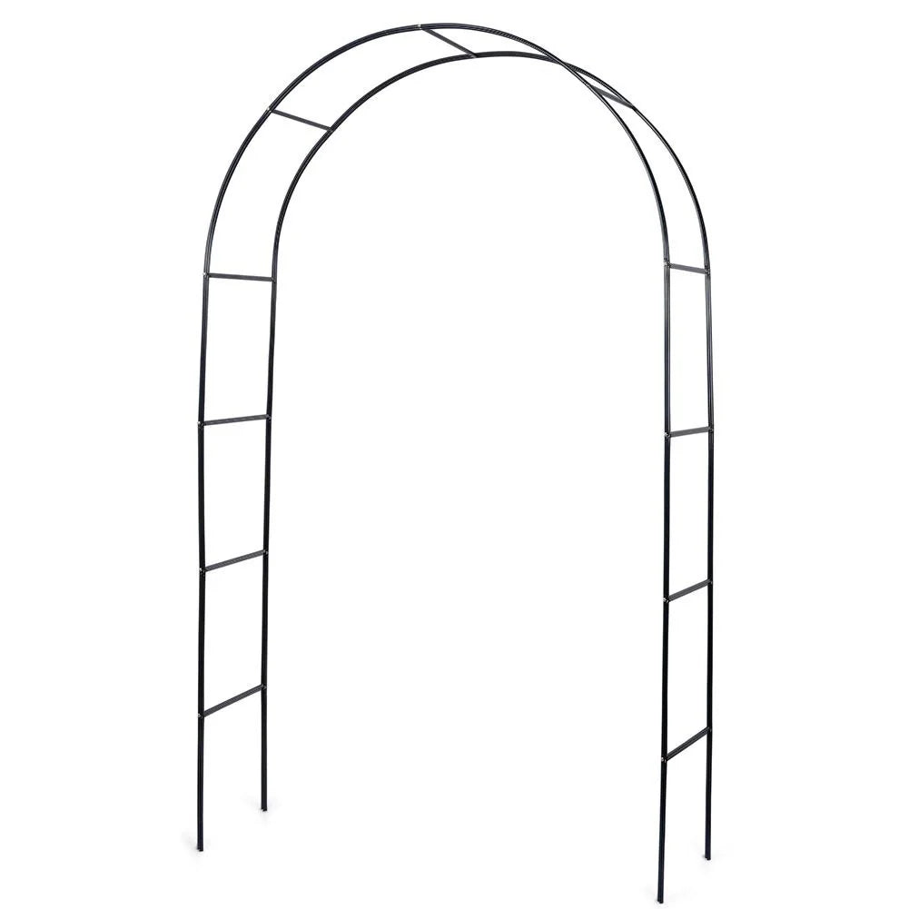 Arche de jardin en métal 145 x 235 cm