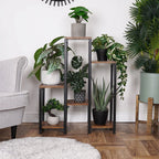 Étagère support plante en métal 6 étages 62 X 24 X 80 Cm