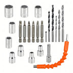 Perceuse-visseuse sans fil, coffret, 2 batteries Aku 18 V 2 Ah avec LED et accessoires