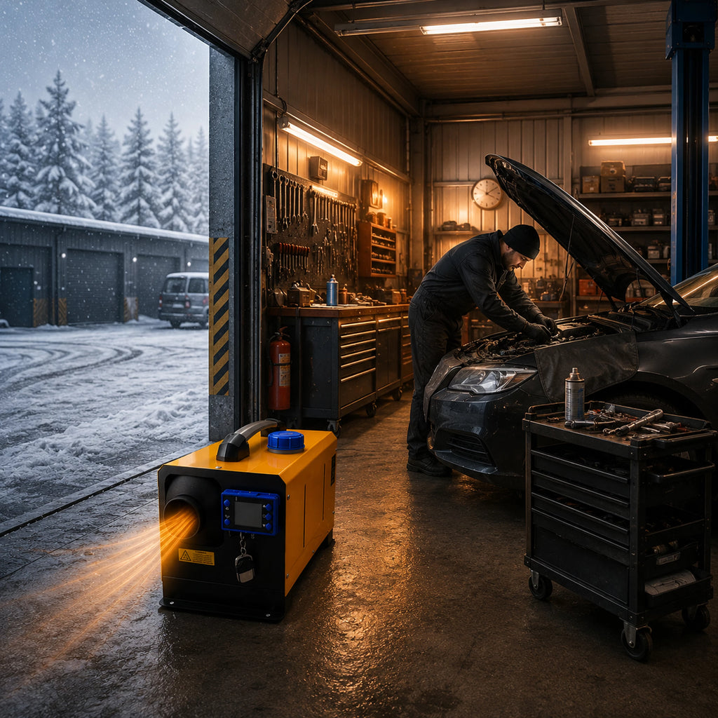 Chauffage Diesel 8 kW 12/24 V Bluetooth avec souffleur