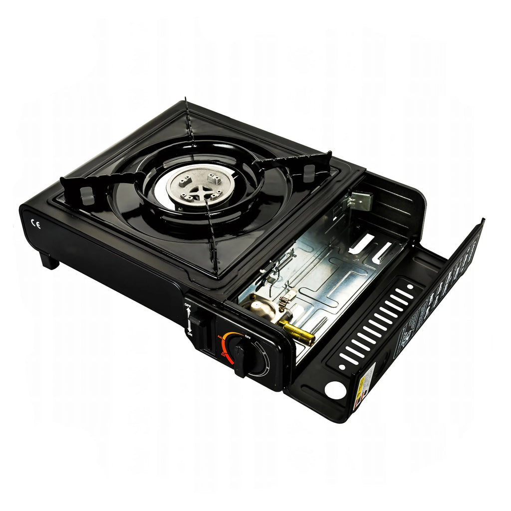 Kit Réchaud camping portable 2 en 1 à gaz 2500 W