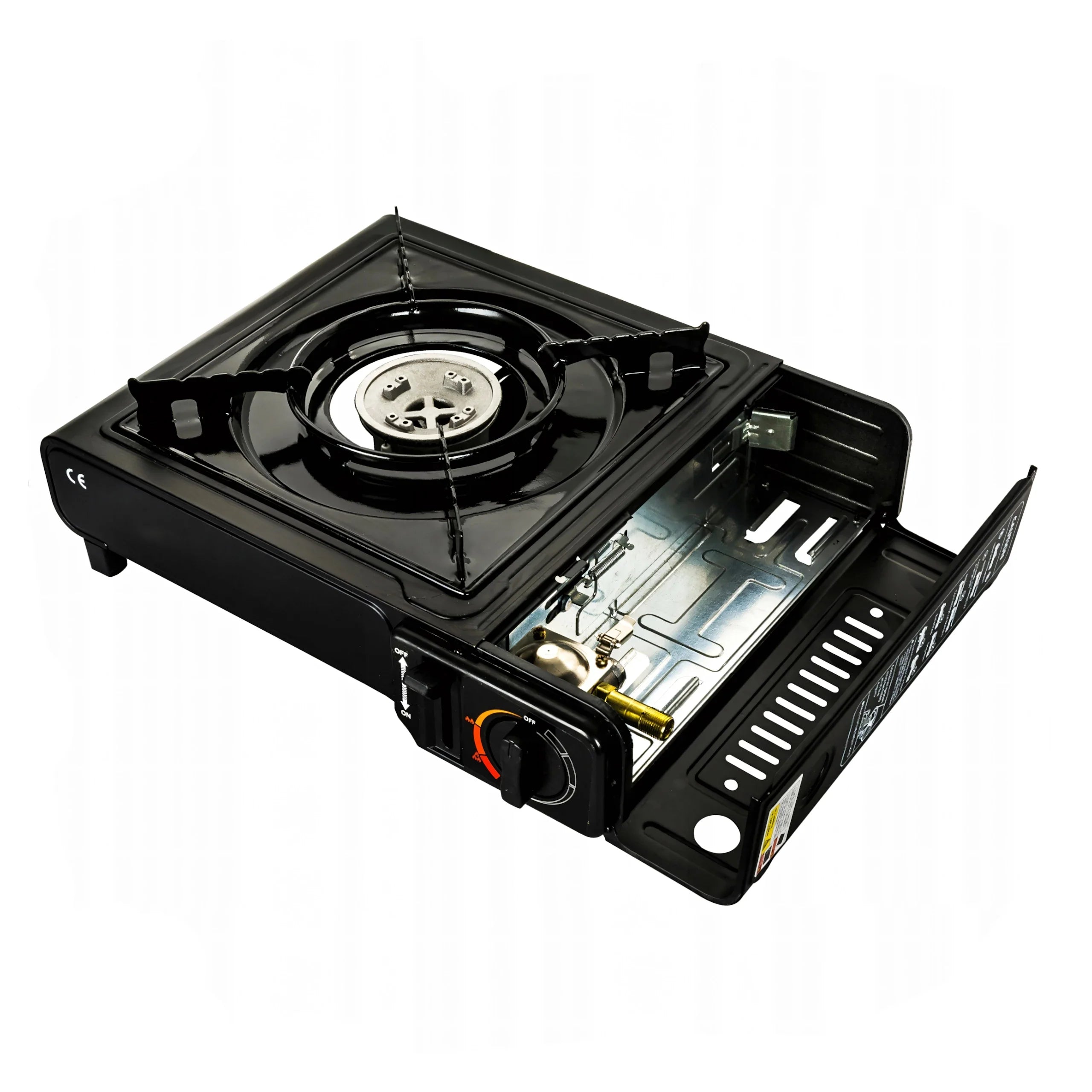 Kit Réchaud camping portable 2 en 1 à gaz 2500 W