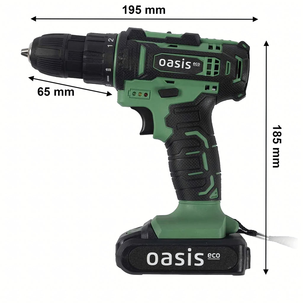 Coffret Visseuse sans fil avec LED 2 batteries 18 V 1,5 Ah