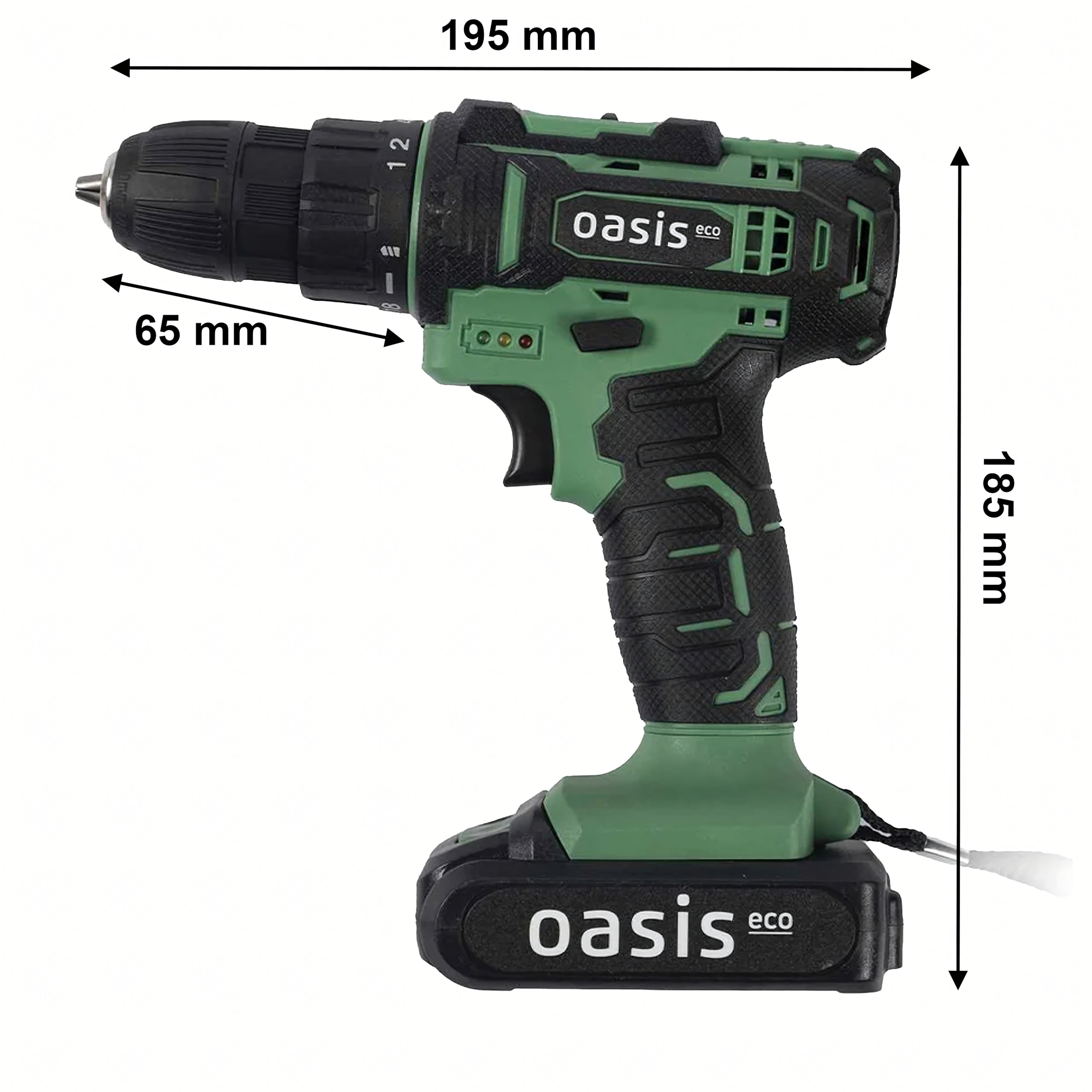 Coffret Visseuse sans fil avec LED 2 batteries 18 V 1,5 Ah