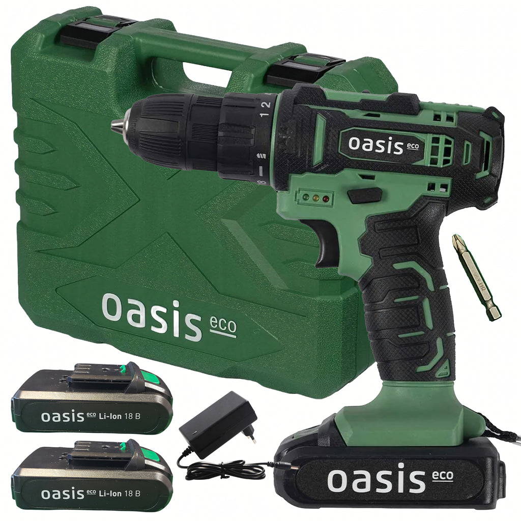Coffret Visseuse sans fil avec LED 2 batteries 18 V 1,5 Ah