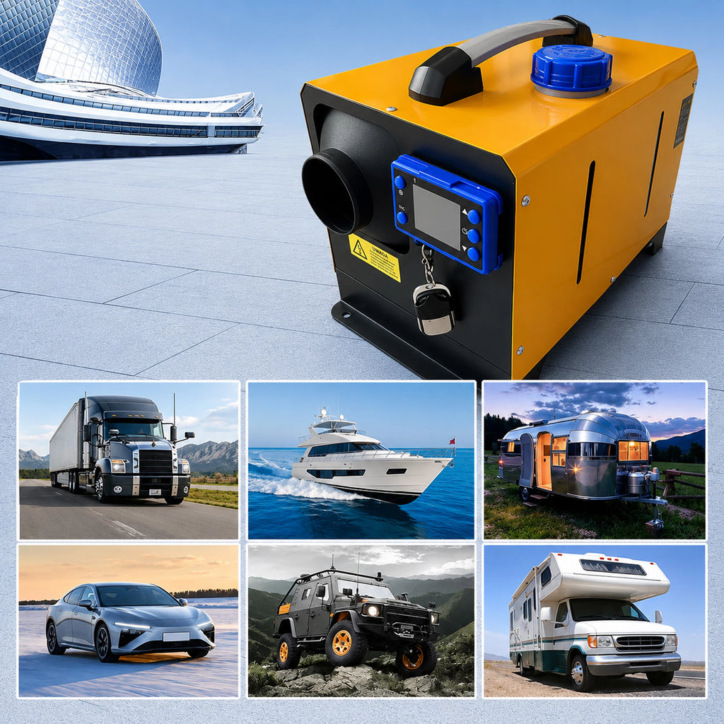 Chauffage Diesel 8 kW 12/24 V Bluetooth avec souffleur