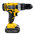 Perceuse visseuse sans fil étui, 2 x batteries 18 V 2 Ah, LED