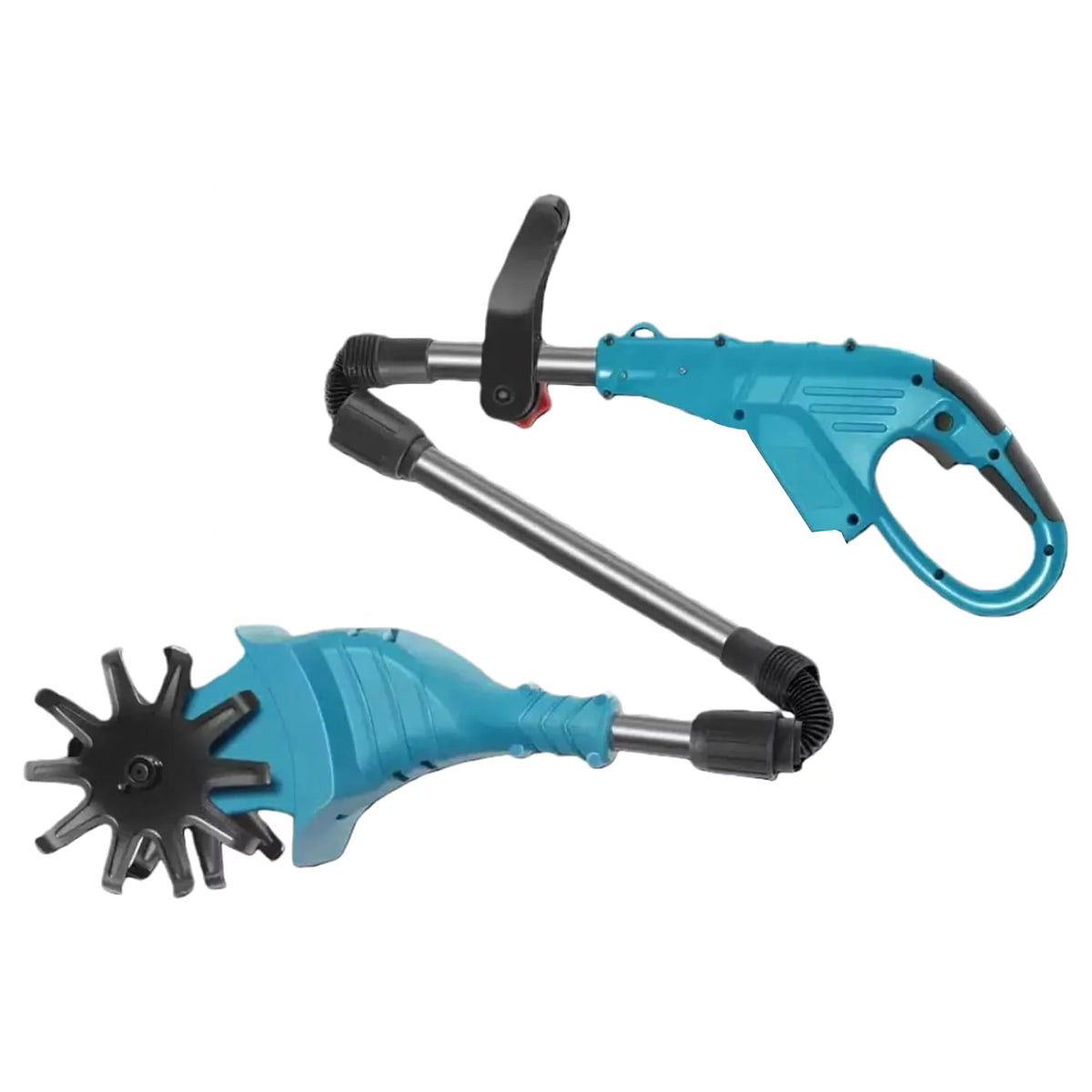 Motoculteur motobineuse électrique pliable sans fil avec 2 batteries