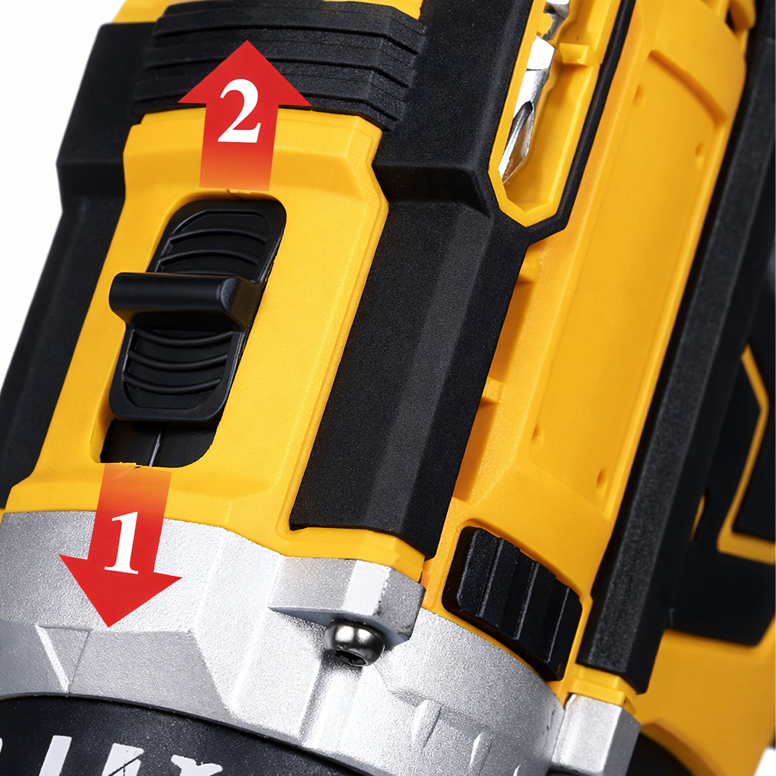 Perceuse-visseuse sans fil, coffret, 2 batteries Aku 18 V 2 Ah avec LED et accessoires