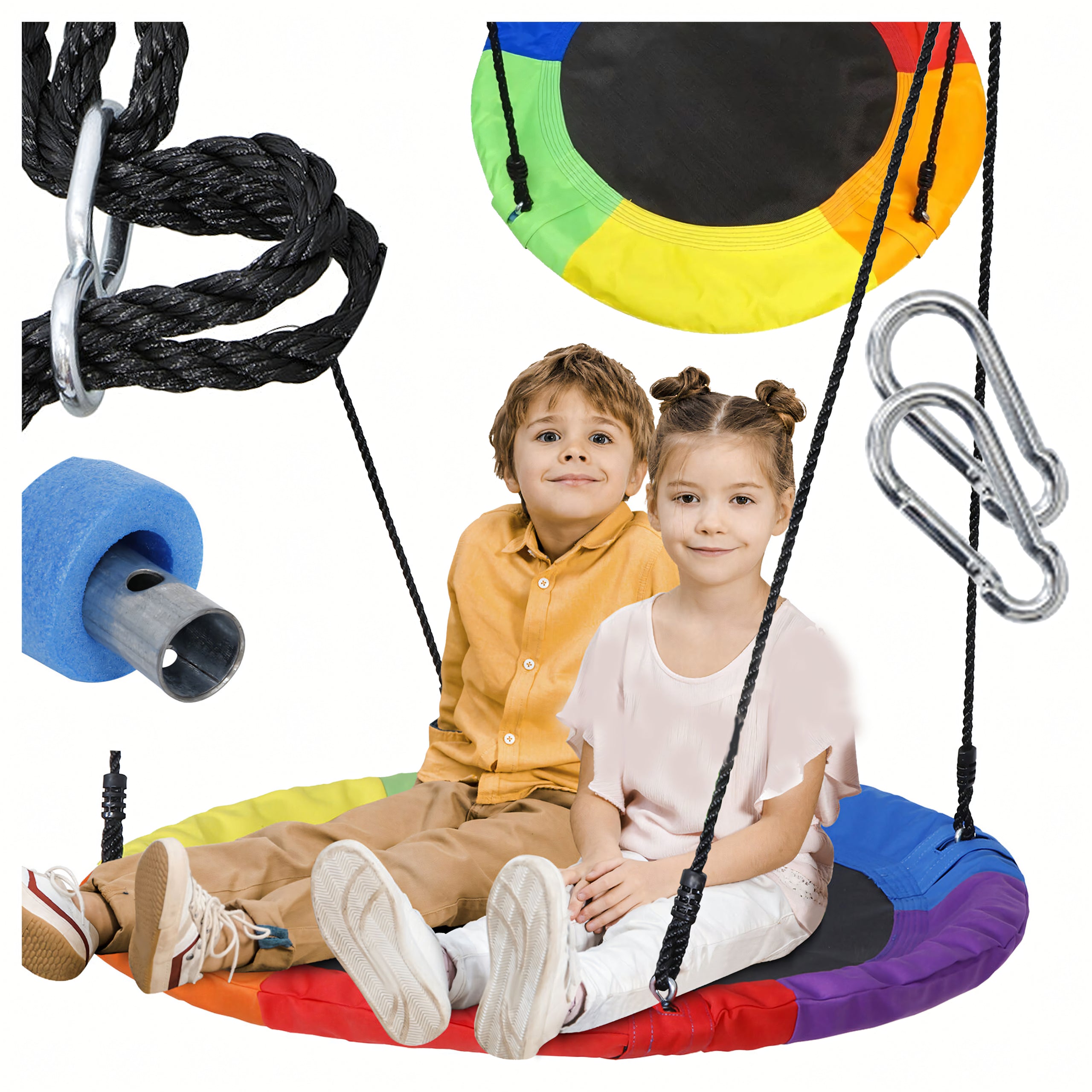 Balançoire enfant  Nid d'Oiseau Extérieur 100cm
