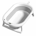 Baignoire bébé pliable avec thermomètre LCD et oreiller