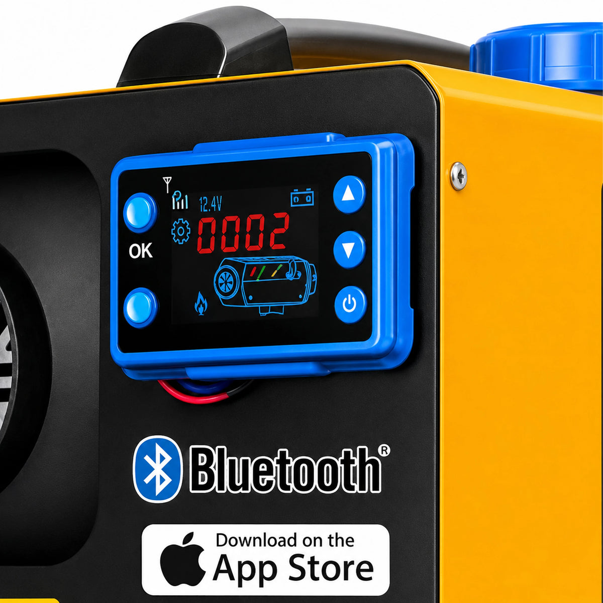 Chauffage Diesel 8 kW 12/24 V Bluetooth avec souffleur