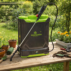 Pulvérisateur électrique rechargeable jardin à dos sans fil 16 L