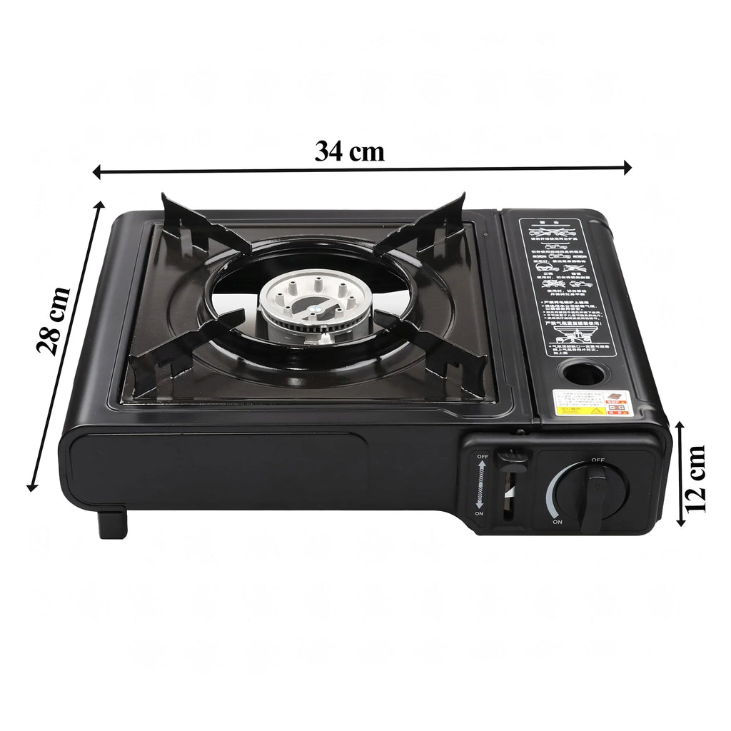 Kit Réchaud camping portable 2 en 1 à gaz 2500 W