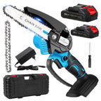 Coffret Mini tronçonneuse sans fil + 2 batteries