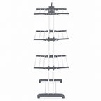 Etendoir Séchoir à linge pliable XXL 4 Niveaux  supporte jusqu'à 50 kg 170 cm