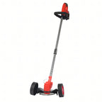 Ensemble Débroussailleuse rotofil sans fil coupe-bordures avec roues XXL