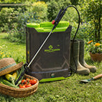 Pulvérisateur électrique rechargeable jardin à dos sans fil 16 L
