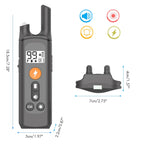 Collier de dressage pour chien étanche 4 modes 800M rechargeable