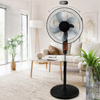 Ventilateur sur pied 5 pales silencieux  45 cm