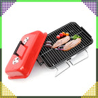 Barbecue charbon pliable camping  43 x 28 x 26 cm