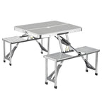 Table Valise Pique-Nique Camping banc  85x67 cm