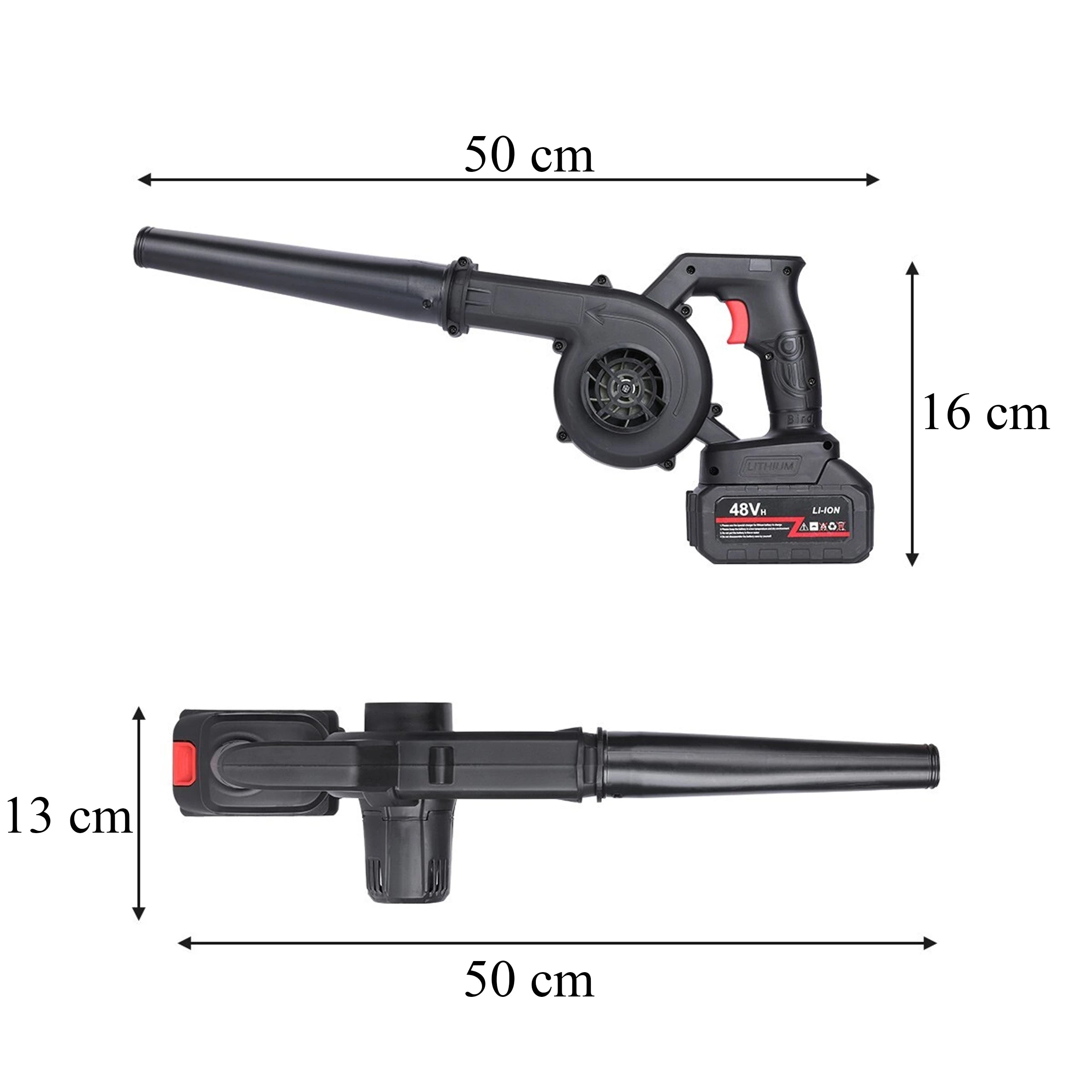Souffleur Aspirateur de feuille portatif sans fil  2 en 1