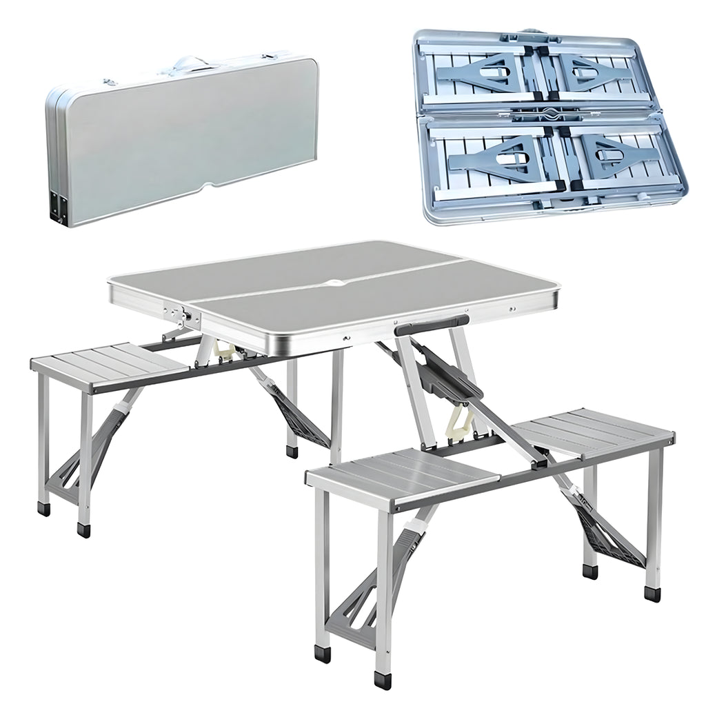 Table Valise Pique-Nique Camping banc  85x67 cm