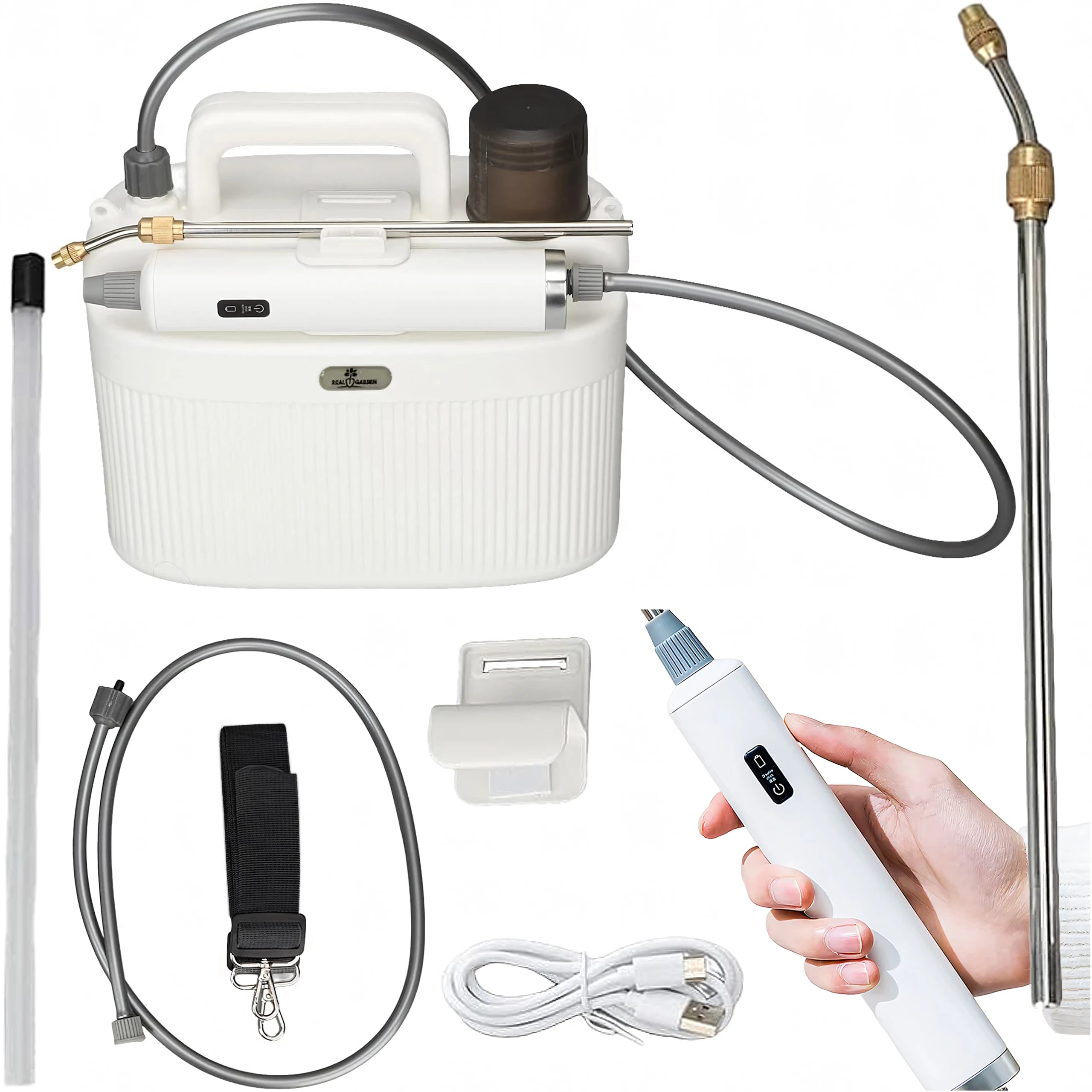 Pulvérisateur électrique de jardin sur batterie 2200 mAh  5 L