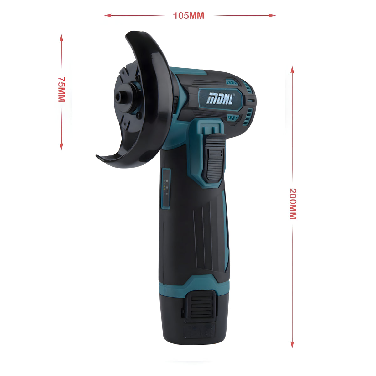 Meuleuse d'angle sans fil 76 mm (3") 12 V sans balais