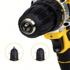 Perceuse-visseuse sans fil, coffret, 2 batteries Aku 18 V 2 Ah avec LED et accessoires