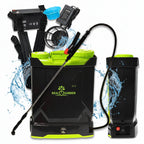 Pulvérisateur électrique rechargeable jardin à dos sans fil 16 L